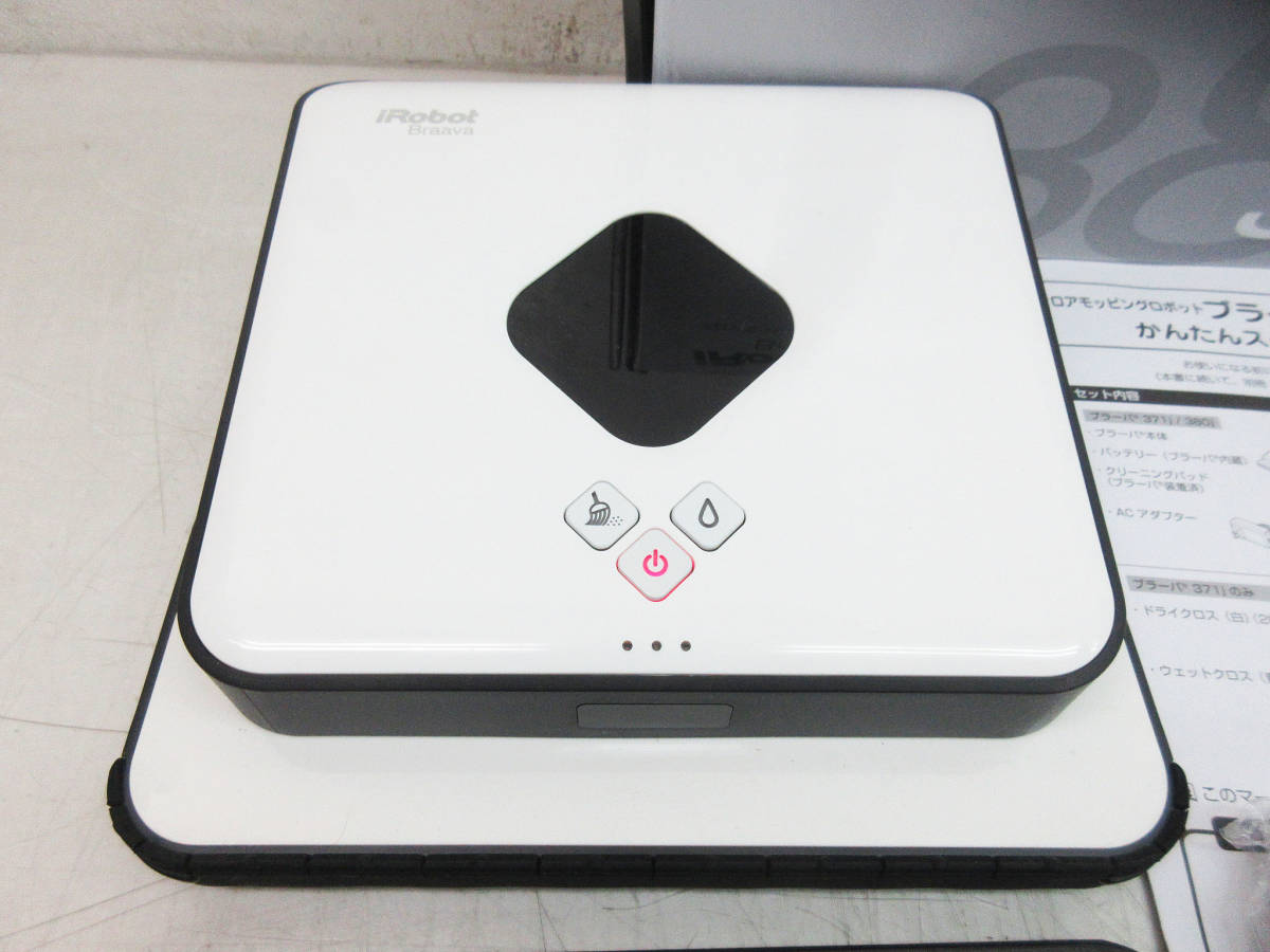F6593【アイロボット ブラーバ】irobot Braava 380j☆床拭きロボット