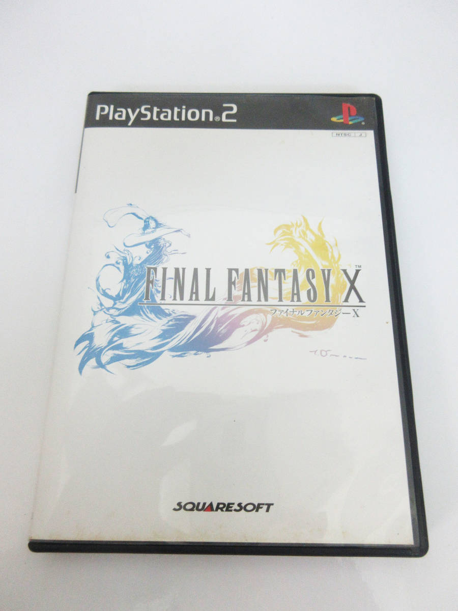 F6626●PS2ソフト●FINAL FANTASY Ⅹ/ファイナルファンタジー 10/●SLPS 25050●SQUARESOFT●Playstation2 プレイステーション2 PS2●RPG_画像1