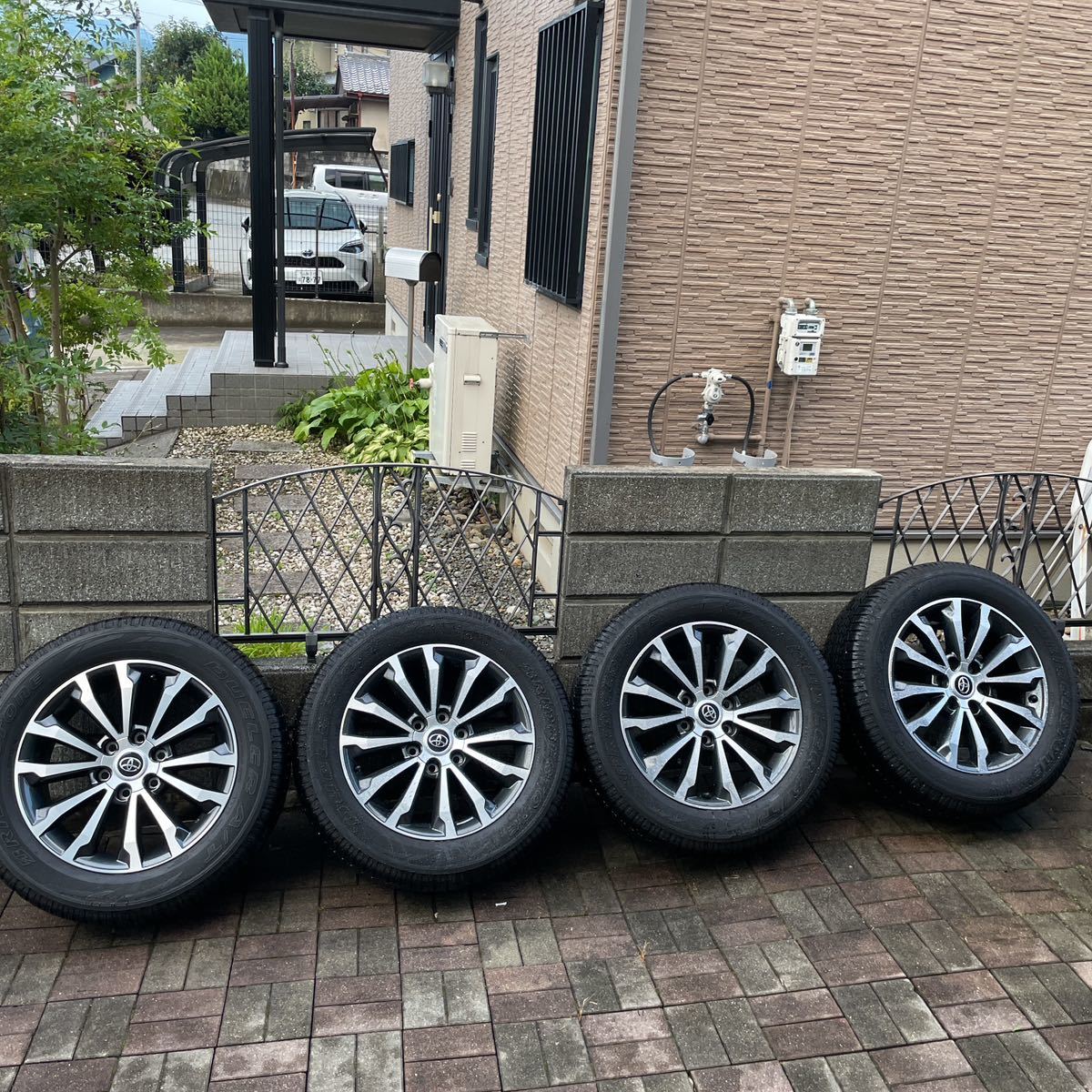 トヨタ 150系 後期 ランクル プラド 純正オプション19インチホイール