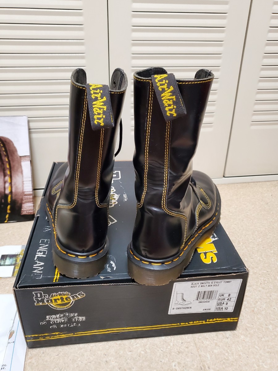 10%OFF】 【超美品】Dr.Martens ドクターマーチン 英国製 トミー