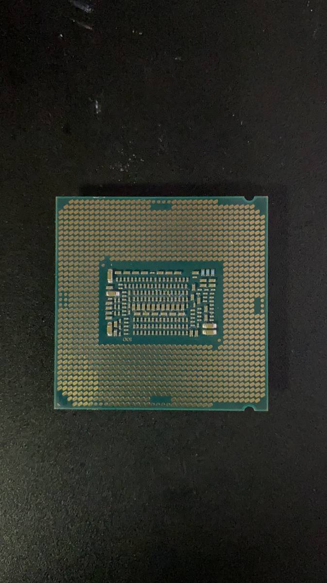 珍しい Intel I5-9500 LGA 1151 中古分解品 BIOS起動確認 社内管理番号