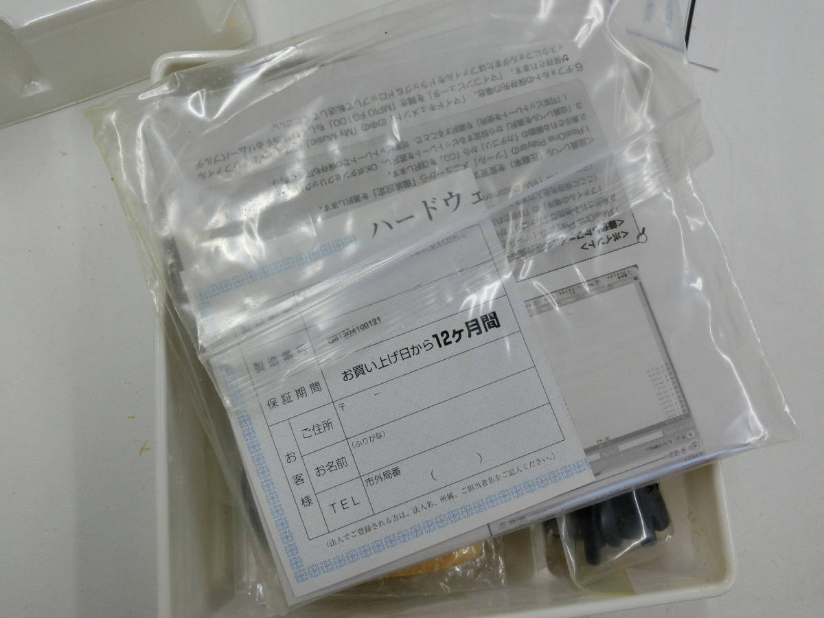 【１円～】mpio ミュージックプレーヤー　AD-FG100-512B ブラックモデル_画像8