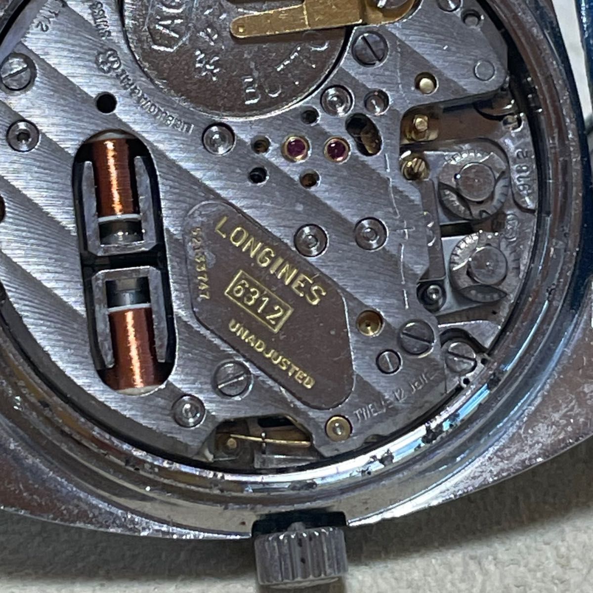 【電圧調整OH済】LONGINES FLAGSHIP ULTRONIC ロンジン フラッグシップ 音叉時計 尾錠付