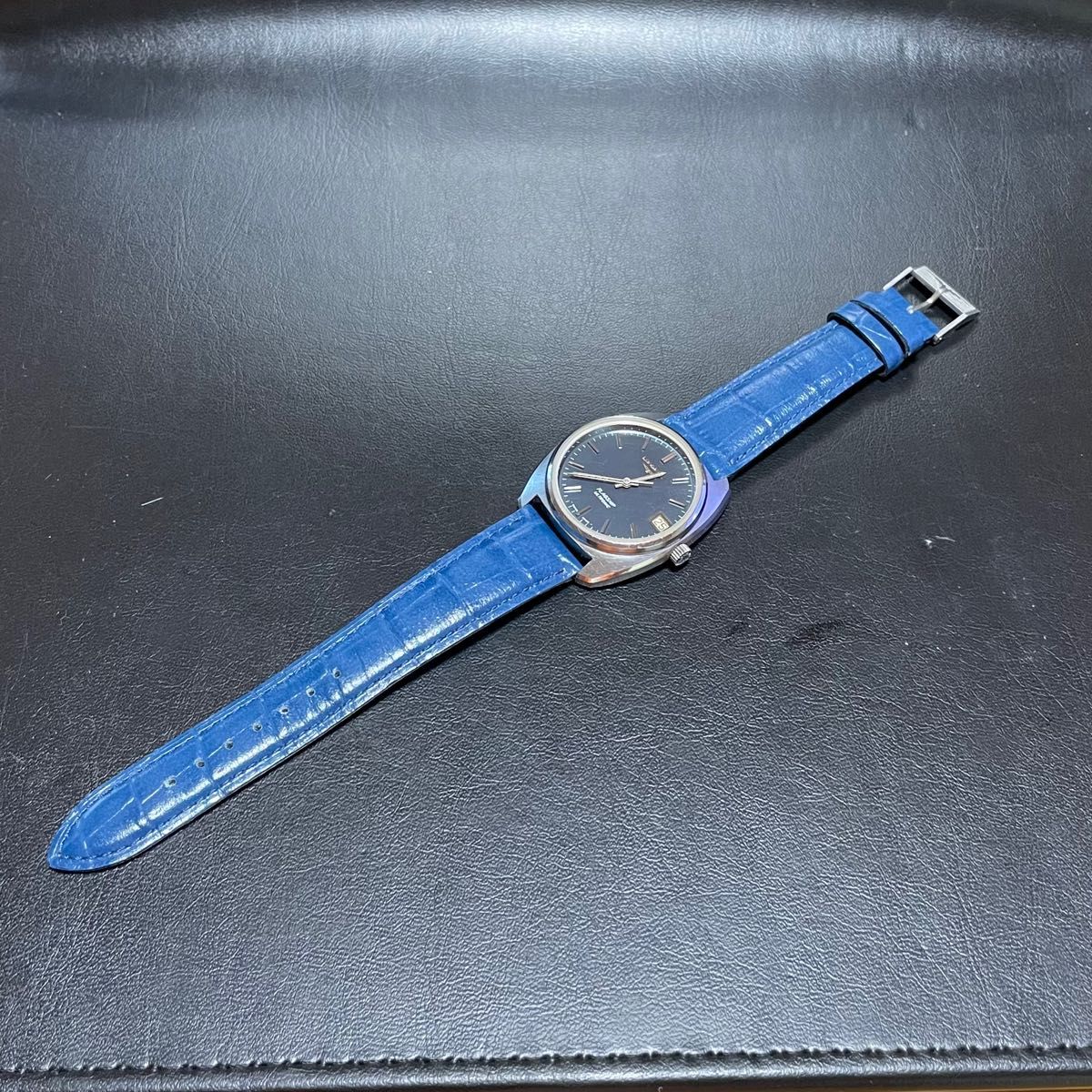 【電圧調整OH済】LONGINES FLAGSHIP ULTRONIC ロンジン フラッグシップ 音叉時計 尾錠付