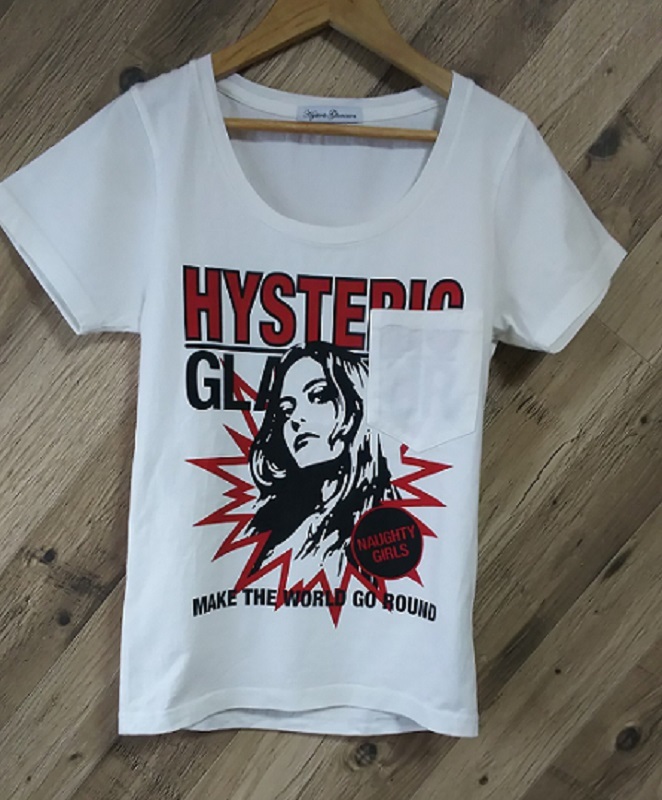 【超美品】HYSTERIC GLAMOUR Hysteric Glamour T卹 原文:【超美品】 HYSTERIC GLAMOUR ヒステリックグラマー Tシャツ