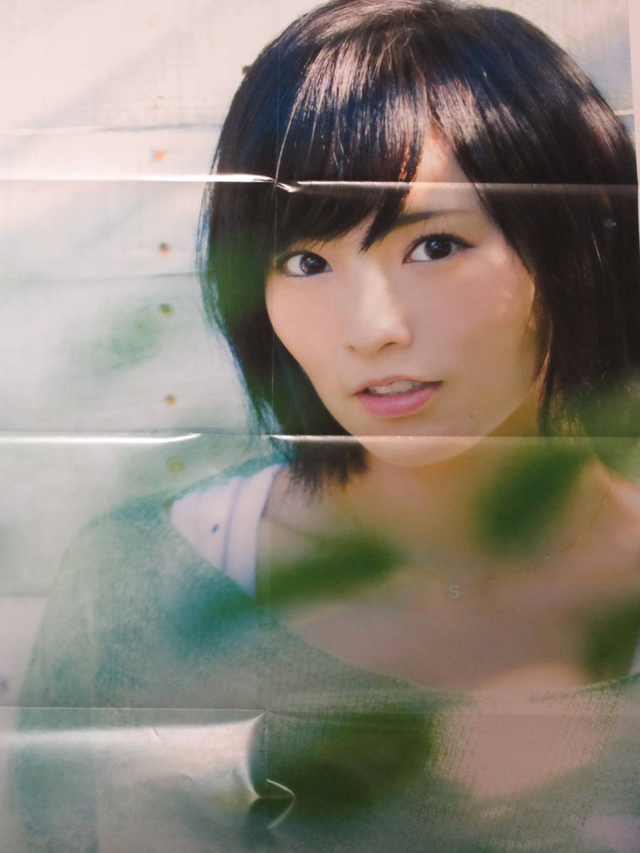 * быстрое решение * изначальный NMB48 Yamamoto Sayaka. изначальный Nogizaka 46 средний рисовое поле цветок . очень большой двусторонний постер 
