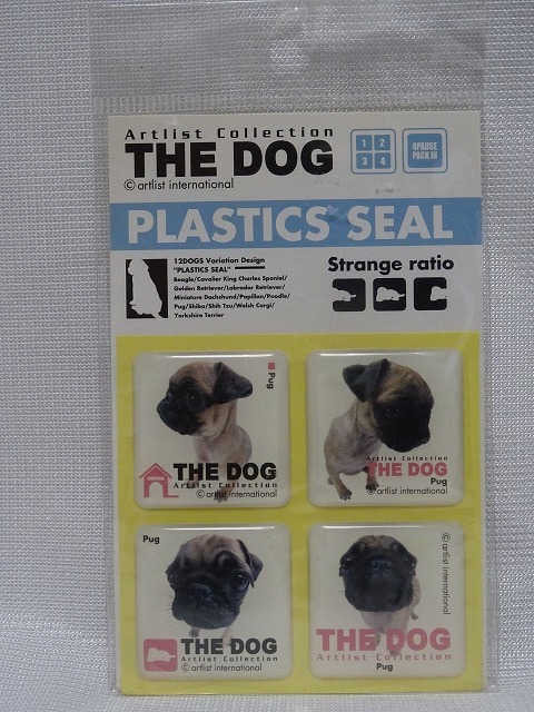 THE DOG PLASTICS SEAL 7種セット（7犬種） 未使用 プラスティック シール_画像2