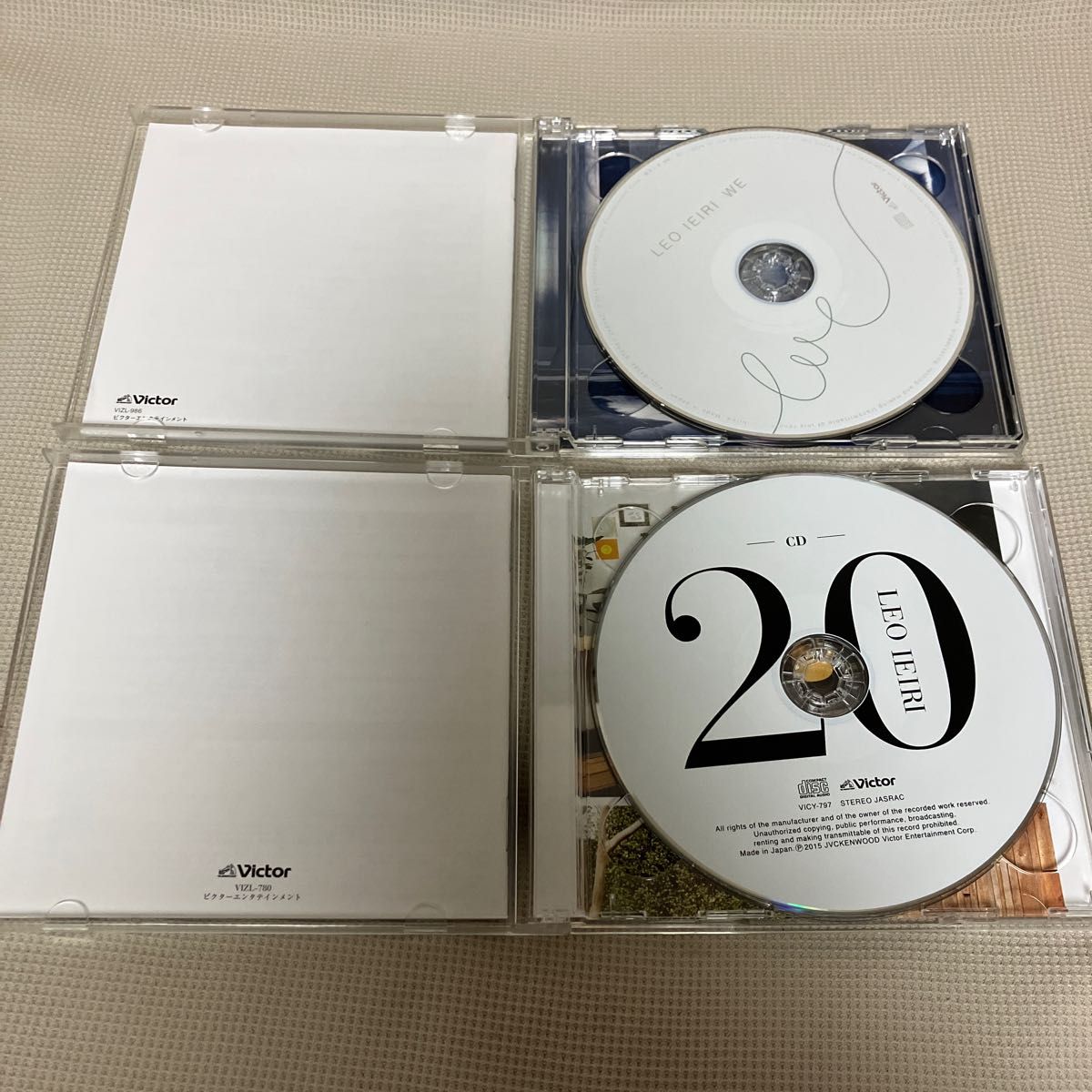 家入レオ　WE  20  初回限定盤　CD＋DVD  2枚セット