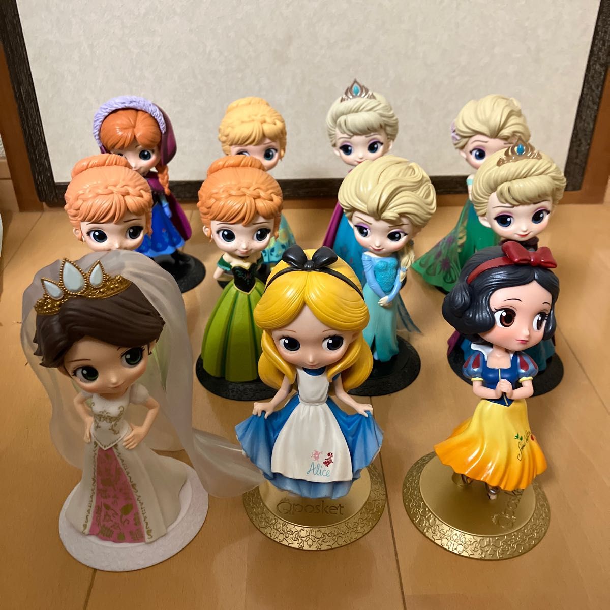 Qposket ディズニー プリンセス セット-