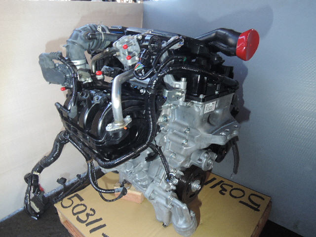 ルーミー 5BA-M900A エンジン E/G 1KRFE 19000-B1R51 後期 1KR-FE 6941km カスタムG 1kurudepa_画像3