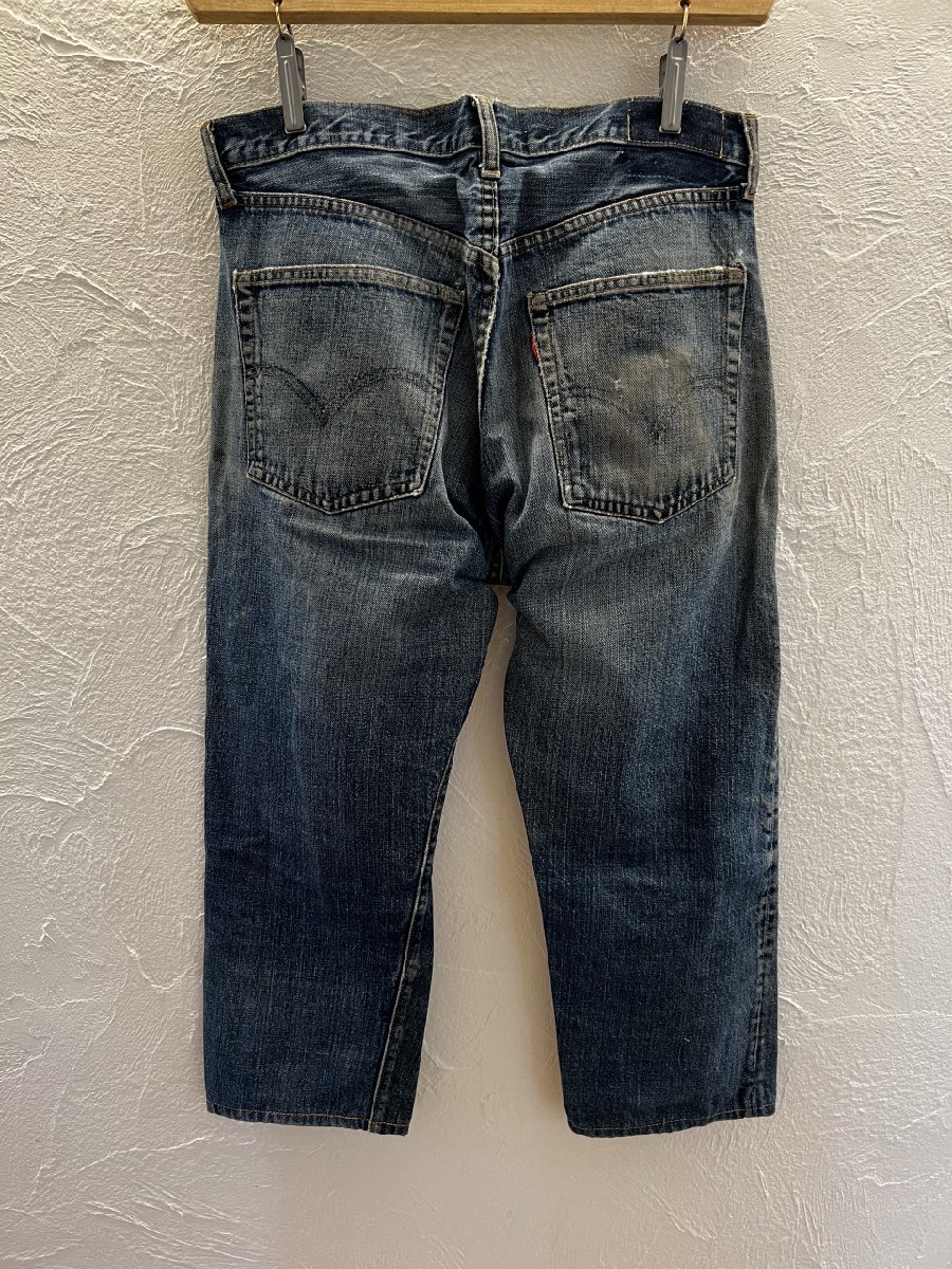 (^w^)b Levis リーバイス 60s70s ヴィンテージ 505 bigE W34 ジーンズ TALON42 ボタン裏4 デニム 濃紺 66前期 5060505510501606517676_画像2