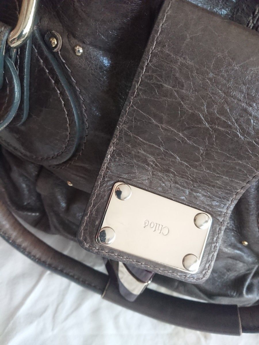 Chloe クロエ パディントン 大型バッグ レアサイズ ボストン Chloe クロエ パディントン 大型バッグ レアサイズ ボストン