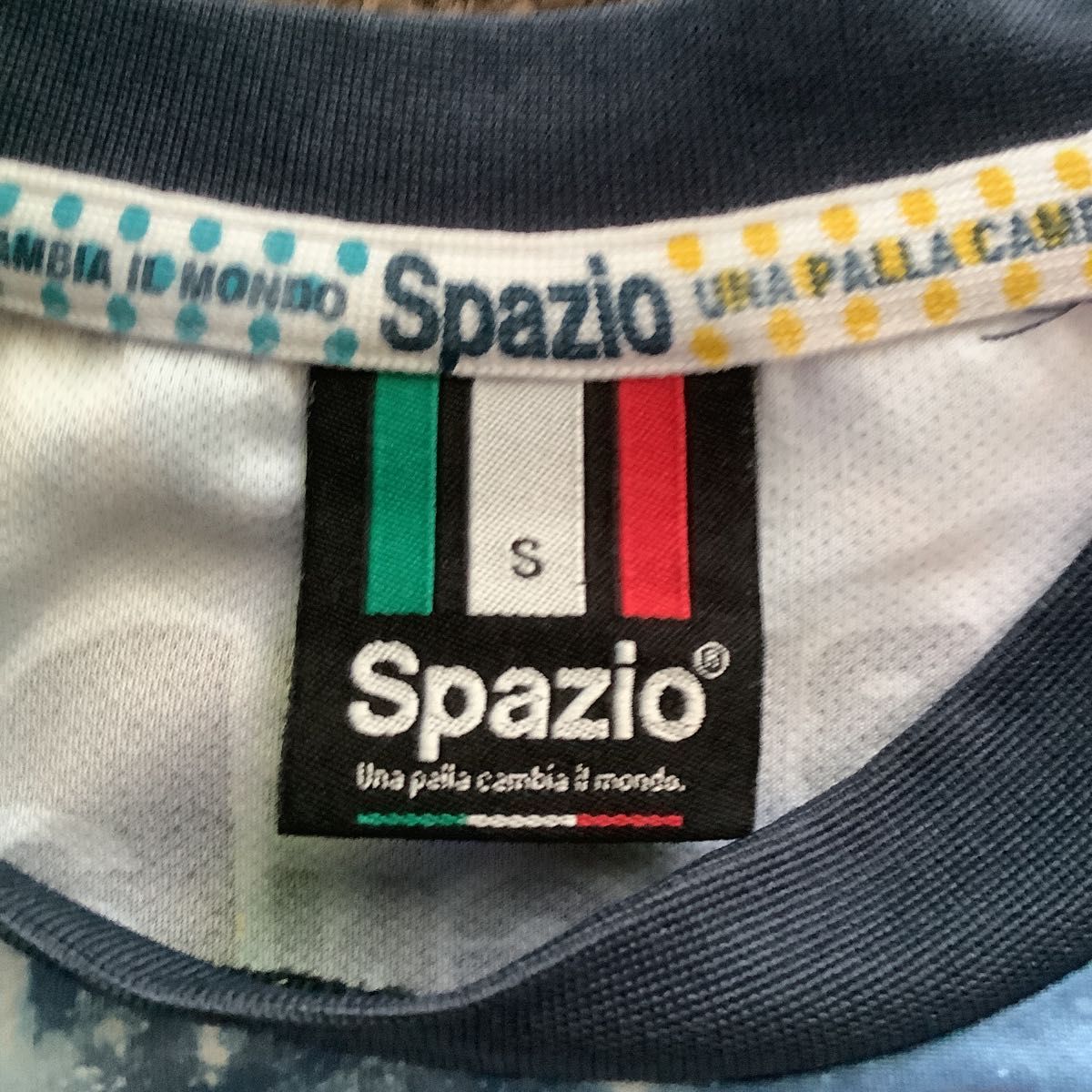 spazio  半袖Tシャツ　サッカー　フットサル　プラクティス　シャツ　トレーニング　運動