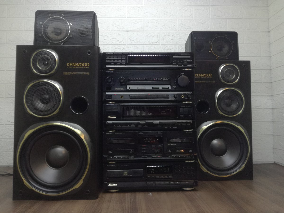 ◇秋の大感謝祭!!◇KENWOOD ROXY J3 1990年発・バブルコンポ・システム