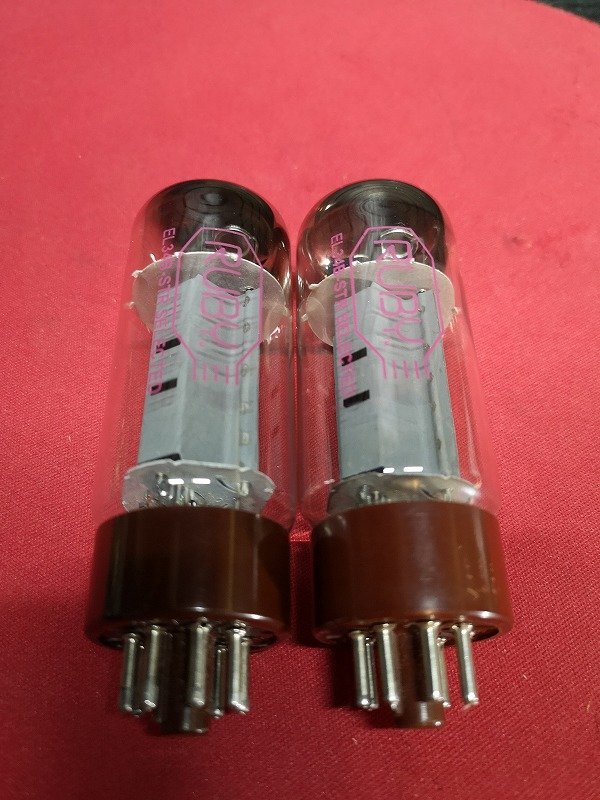 【メーカー直送】 ■価格応談!!■整備品★RUBY G1P21699 テスターチェック済 マッチドペア 真空管・パワー管 EL34B 真空管 【メーカー直送】 ■価格応談!!■整備品★RUBY G1P21699 テスターチェック済 マッチドペア 真空管・パワー管 EL34B 真空管