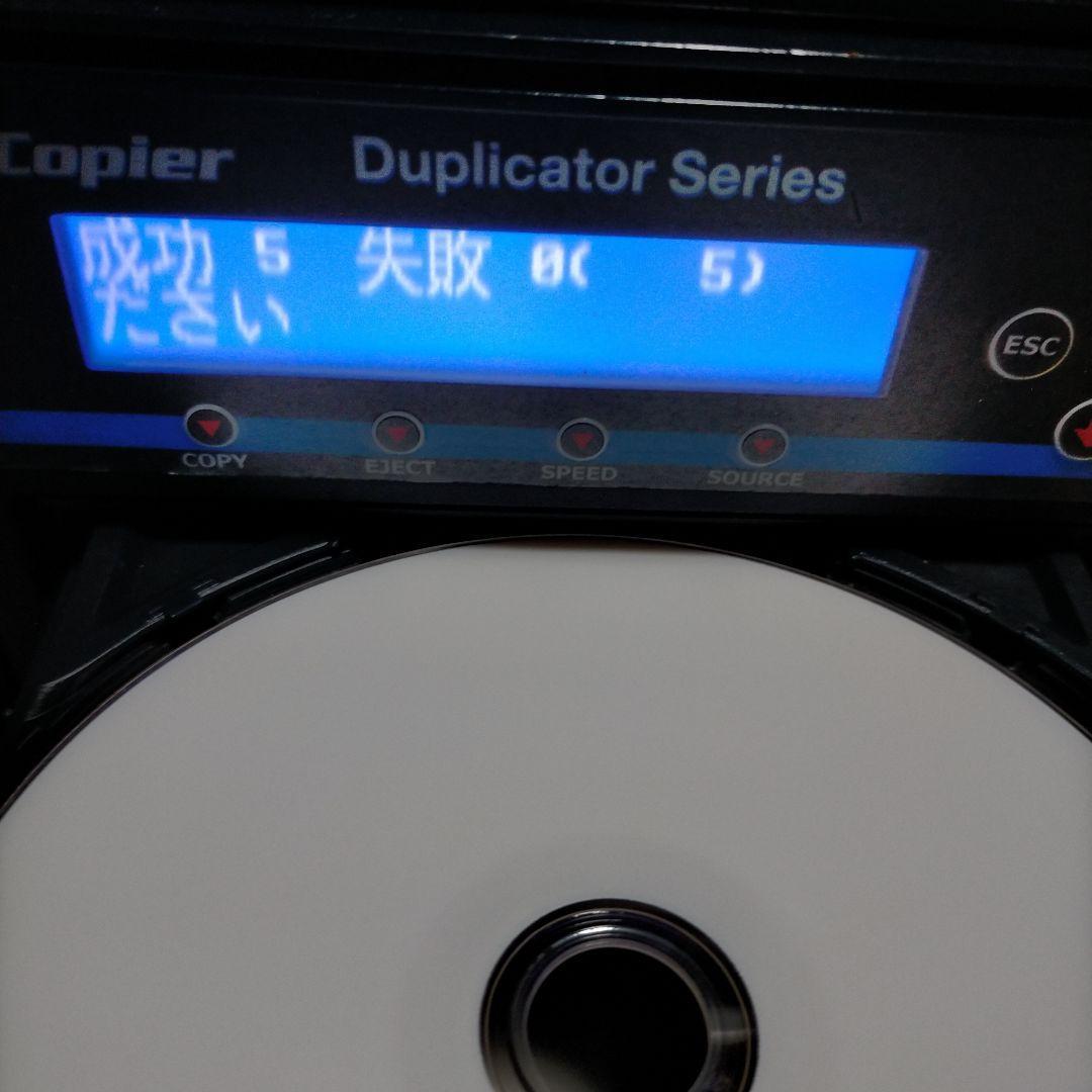 1対5DVD・CDデュプリケーターSATA SOHO 日本語表示(DVDマルチドライブ
