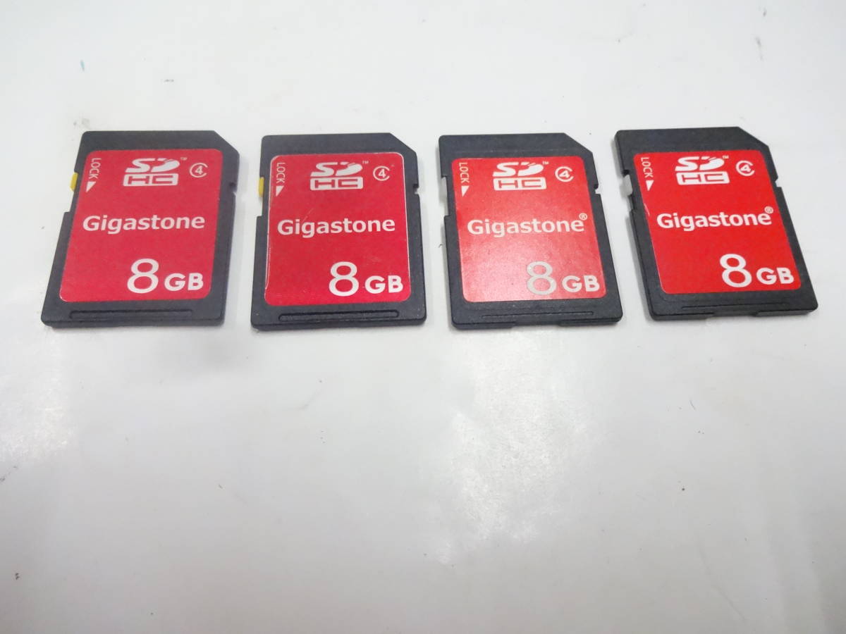 新入荷 Gigastone SDHCメモリーカード 8GB 4枚セット 中古動作品 JChere雅虎拍卖代购