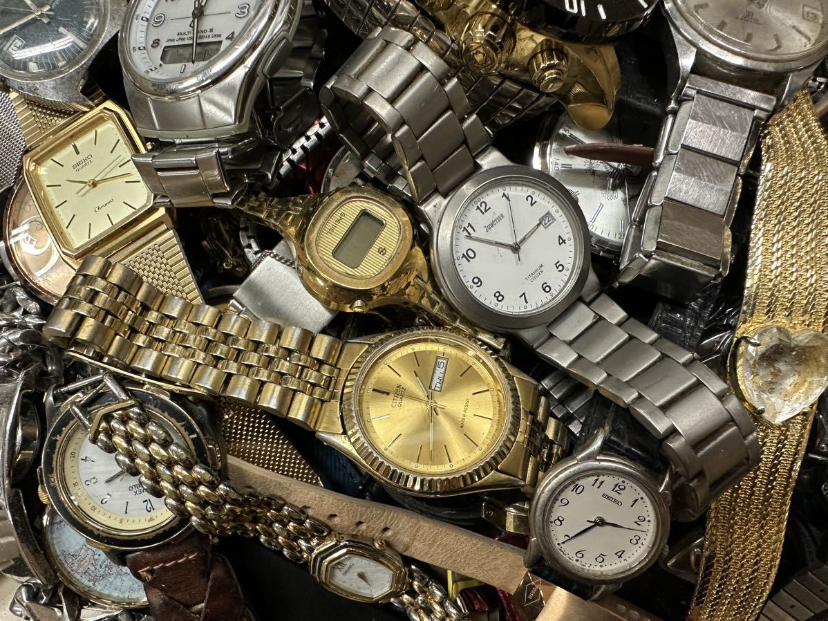 腕時計 400本 セット 大量 約13.6kg まとめ SEIKO CITIZEN CASIO COACH 等 ジャンク 時計  505(アナログ（クォーツ式）)｜売買されたオークション情報、ヤフオク! の商品情報をアーカイブ公開