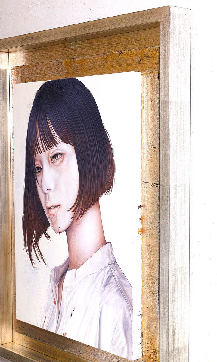 真作】平林貴宏 amnesia 8号P 日本画 院展 日本美術院 現代 真作】平林貴宏 amnesia 8号P 日本画 院展 日本美術院 現代