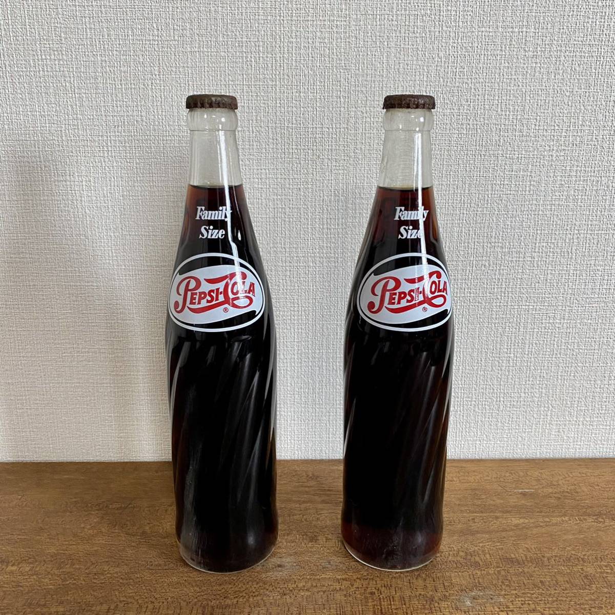 デッドストック ペプシコーラ 中身入り 500ml 未開封品 2本セット