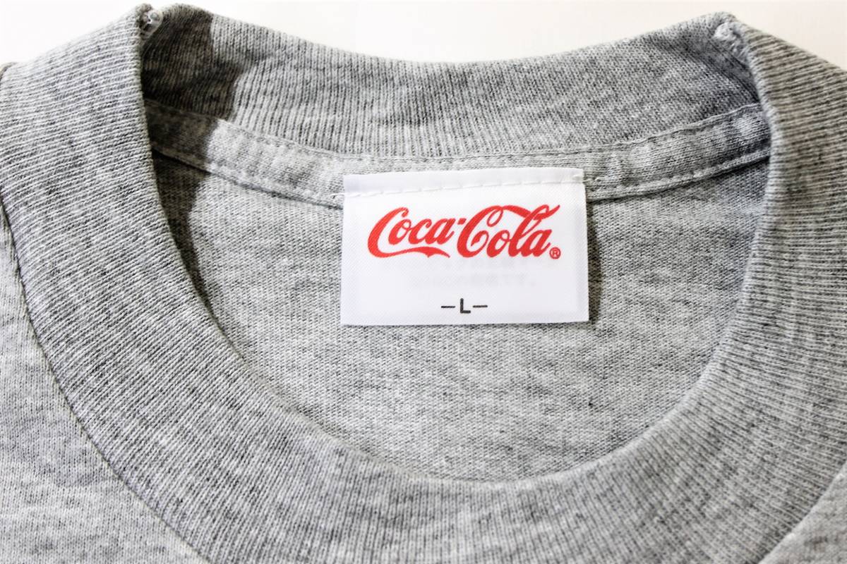 未使用 '98年 平成10年 長野冬季オリンピック Coca-Cola コカコーラ 公式スポンサー 記念Ｔシャツ:L