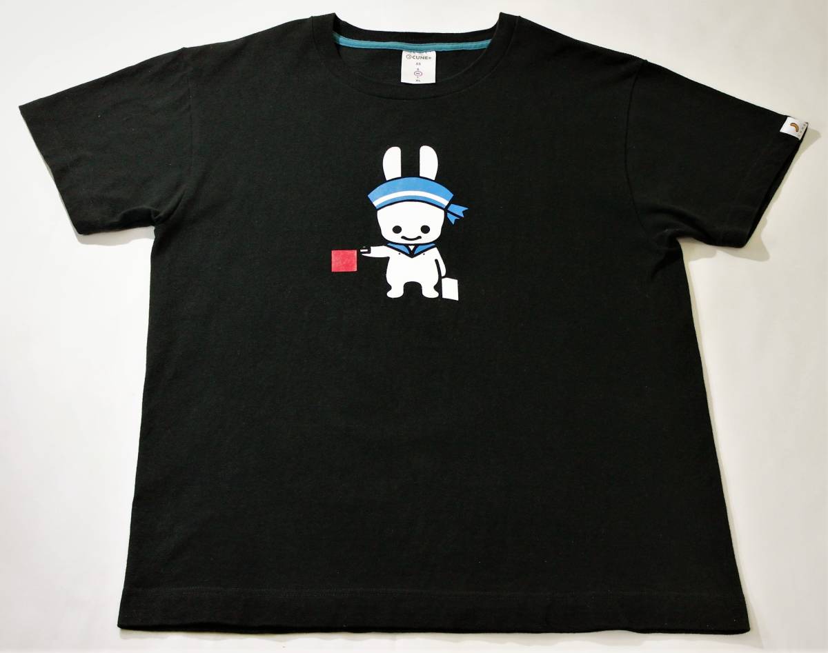 ◇CUNE キューン◇半袖 オンラインストア 8周年記念Tシャツ:M うさぎ