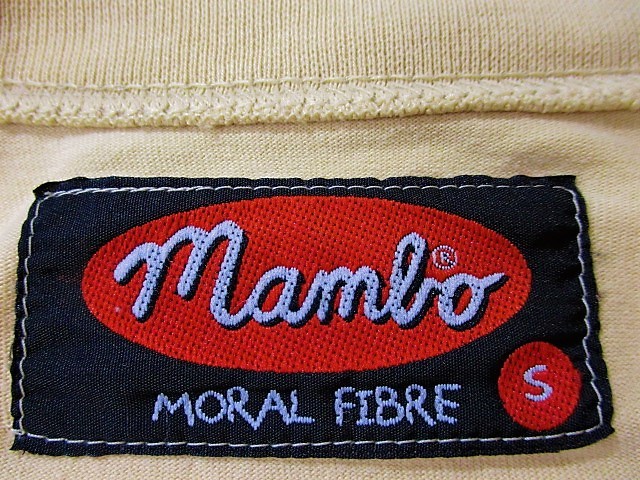 '90s オーストラリア製◆Mambo MORAL FIBRE◆SURF 半袖 Tシャツ 大きめ:S