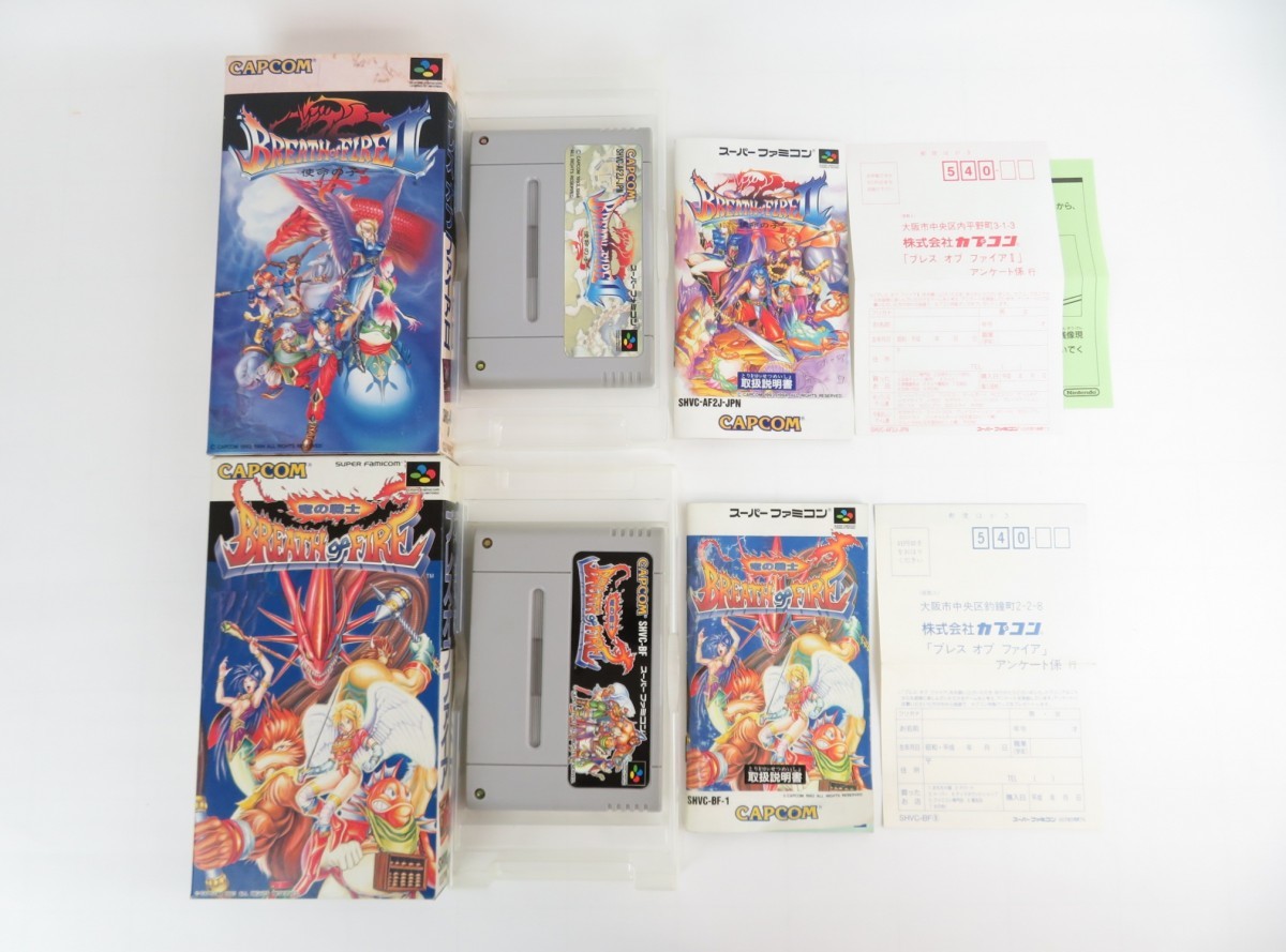 まとめ 6点 スーファミ ソフト ブレスオブファイア I II スレイヤーズ