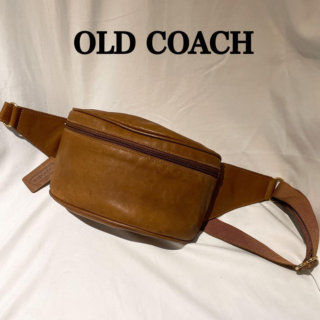 希少 レア ギリギリ斜めがけも可能 OLD COACH オールドコーチ ウエスト