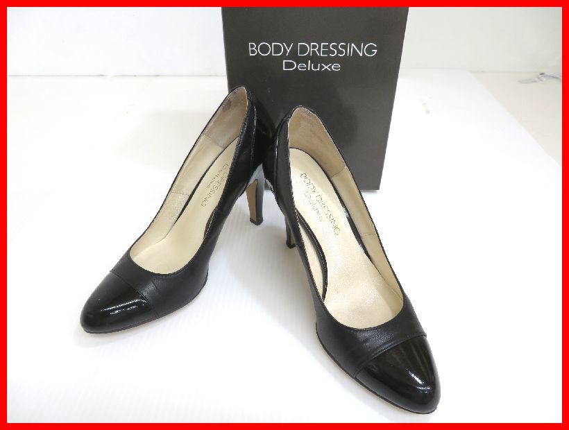 2307*SD-958*BODY DRESSING Deluxe Body Dressing Deluxe high heel 22cm black black heel approximately 8cm* used 