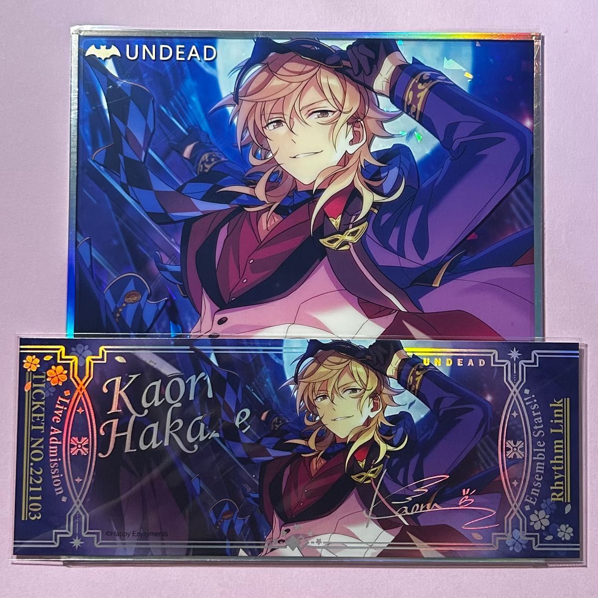 あんスタ あんさんぶるスターズ 星光色紙 アクリル色紙 ホロチケ あんスタ あんさんぶるスターズ 星光色紙 アクリル色紙 ホロチケ