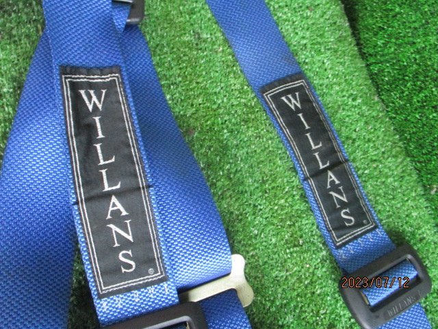 (0157)WILLANS ウィランズ 4点式シートベルト_画像2