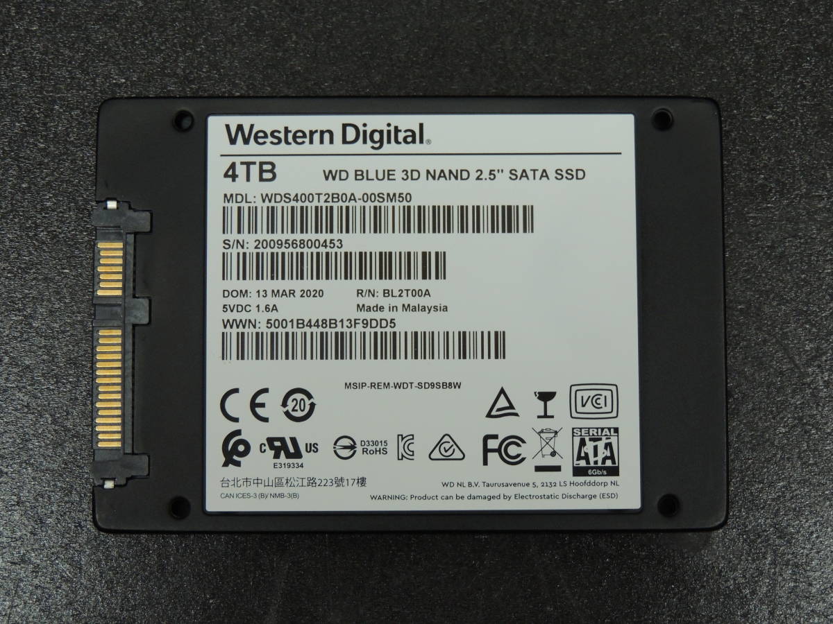WDS400T2B0A WD BLUE 3D NAND SSD 2.5 SATA - 通販 - hanackenovinky.cz