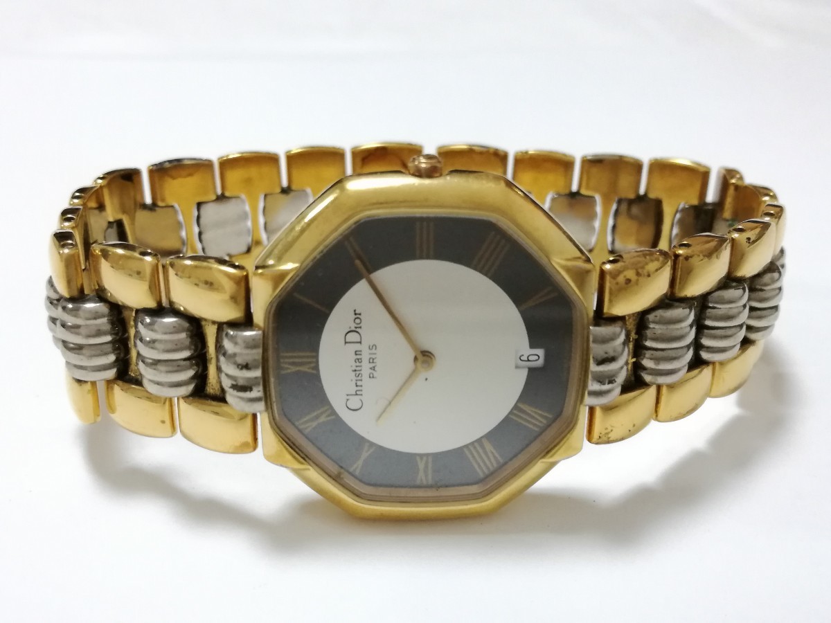 稼働品 Christian Dior クリスチャンディオール D45-134 稼働品 Christian Dior クリスチャンディオール D45-134