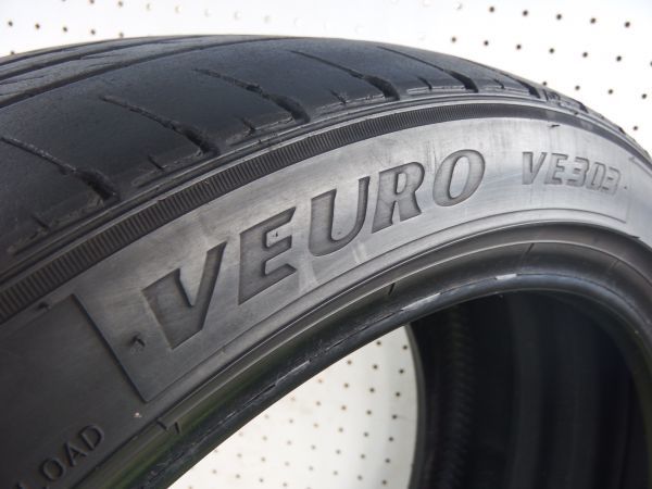 DUNLOP鄧祿普VEURO VE303 225 / 40R19 93W16年了兩個6分鐘山願望，Voxy，Estima大，普銳斯α，步驟旅行車，繞樹 原文:DUNLOPダンロップ VEURO VE303 225/40R19 93W 16年製 2本 6分山 ウィッシュ,ヴォクシー,エスティマ,プリウスα,ステップワゴン,ジューク