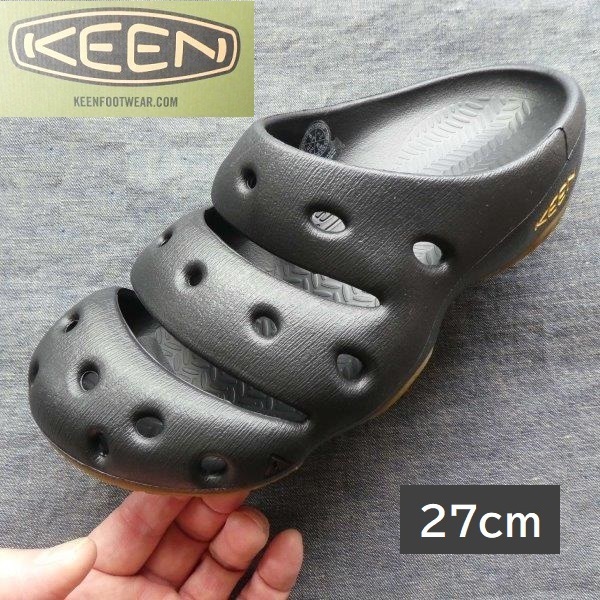 ずっと気になってた KEEN 未使用 27cm BLACK 1001966 YOGUI 27.0cm ずっと気になってた KEEN 未使用 27cm BLACK 1001966 YOGUI 27.0cm