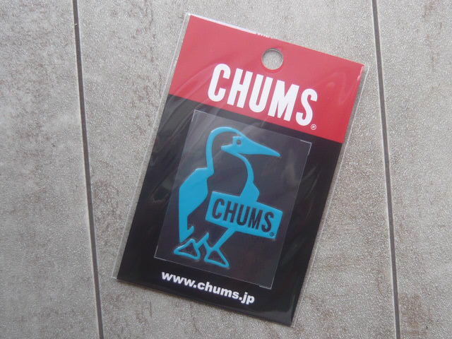 完璧 CHUMS チャムス  Booby Bird Emboss  Sticker CH62-1126 日本製  ステッカー