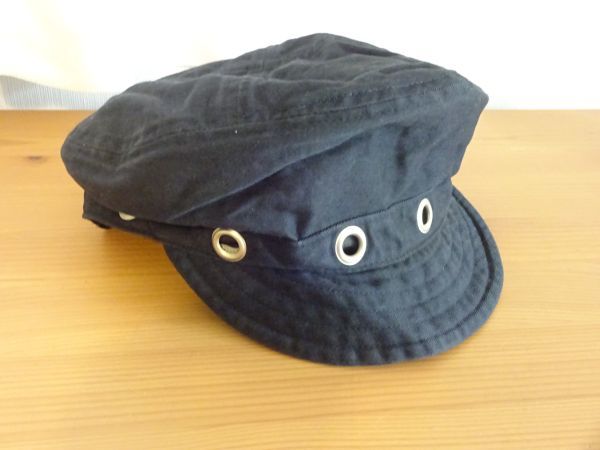 （Ray BEAMS）アクセサリー　男女兼用　黒色　キャスケット　サイズ５７・５cm　キャップ　帽子　コットン帽_画像7