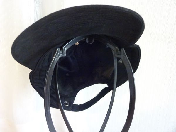 （H&M）男女兼用　黒色帽子　アウトドアキャップ　サイズ５７cm〜５９cm　キャップ　エイチアンドエム　帽子_画像3