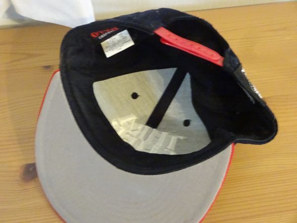（THRASHER MAGAZINE）OTTO　メンズ　SNAP　サイズ５７cm〜５９cm　キャップ　帽子　赤色＆紺色_画像8