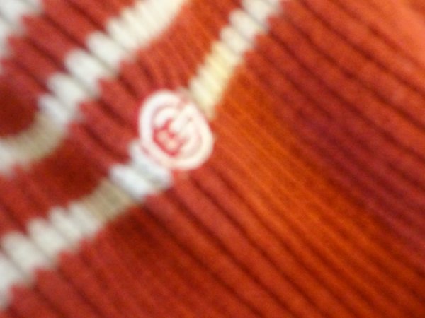 〓BG〓男女兼用　ニット帽　赤色キャップ　サイズ５６cm〜５８cm　キャップ　帽子　編み込みハット　日本製_画像8