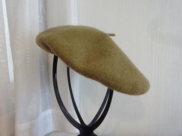 〓Studio Clip〓スタイジオクリップ　レディース・ガールズ　ブラウン色　ベレー帽　サイズ５７・５cm　キャップ　帽子_画像4