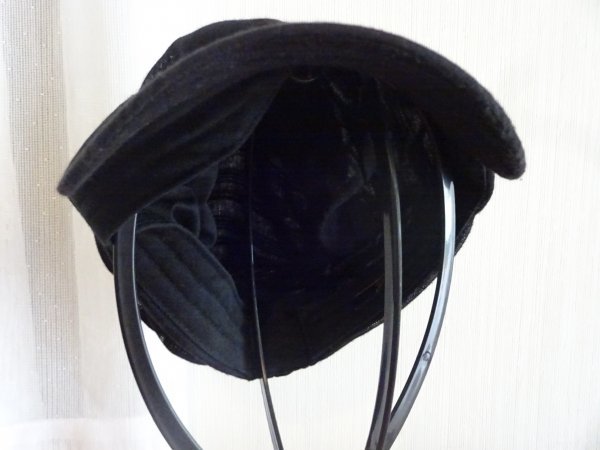 ⊆ Gural ⊆メンズ　ワークキャップ スタイル帽子　黒色ハット　サイズ５７cm〜５９cm　キャップ　帽子　NAKASHIMA_画像3