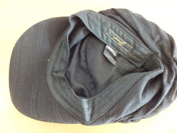 ⊆ Gural ⊆メンズ　ワークキャップ スタイル帽子　黒色ハット　サイズ５７cm〜５９cm　キャップ　帽子　NAKASHIMA_画像7