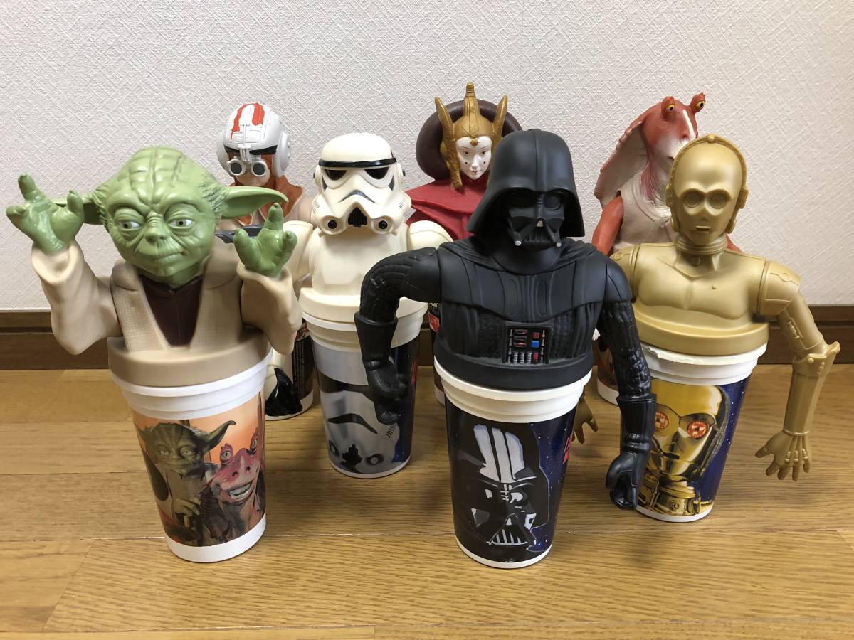 STAR WARS: KFC Episode 1 ANAKIN CUP TOPPER with CUP