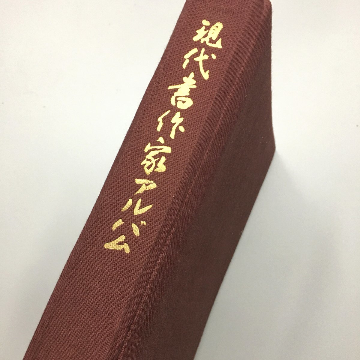 非売品『現代書作家アルバム』　昭和28年版　付録付き　中台青陵　南不乗　人物　書家　_画像2