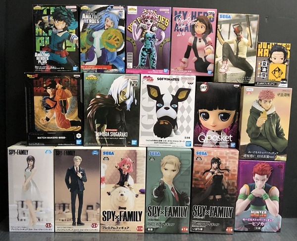 □【未開封】少年ジャンプ作品 プライズ フィギュア まとめ 17体セット