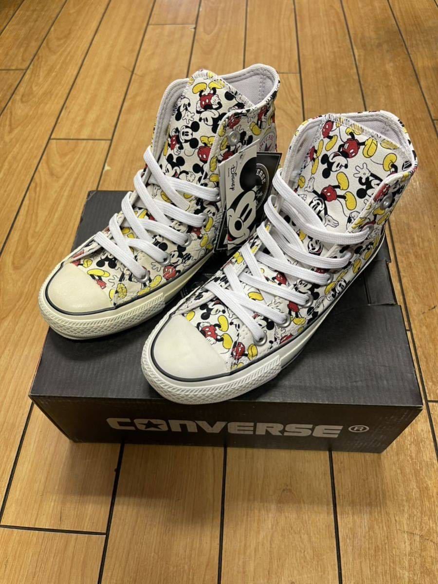 CONVERSE ALL STAR 100 MICKEYMOUSE PTコンバース　オールスター　100 ミッキーマウス　PT　ハイ　マルチ　コラボ　スニーカー　劣化_画像2