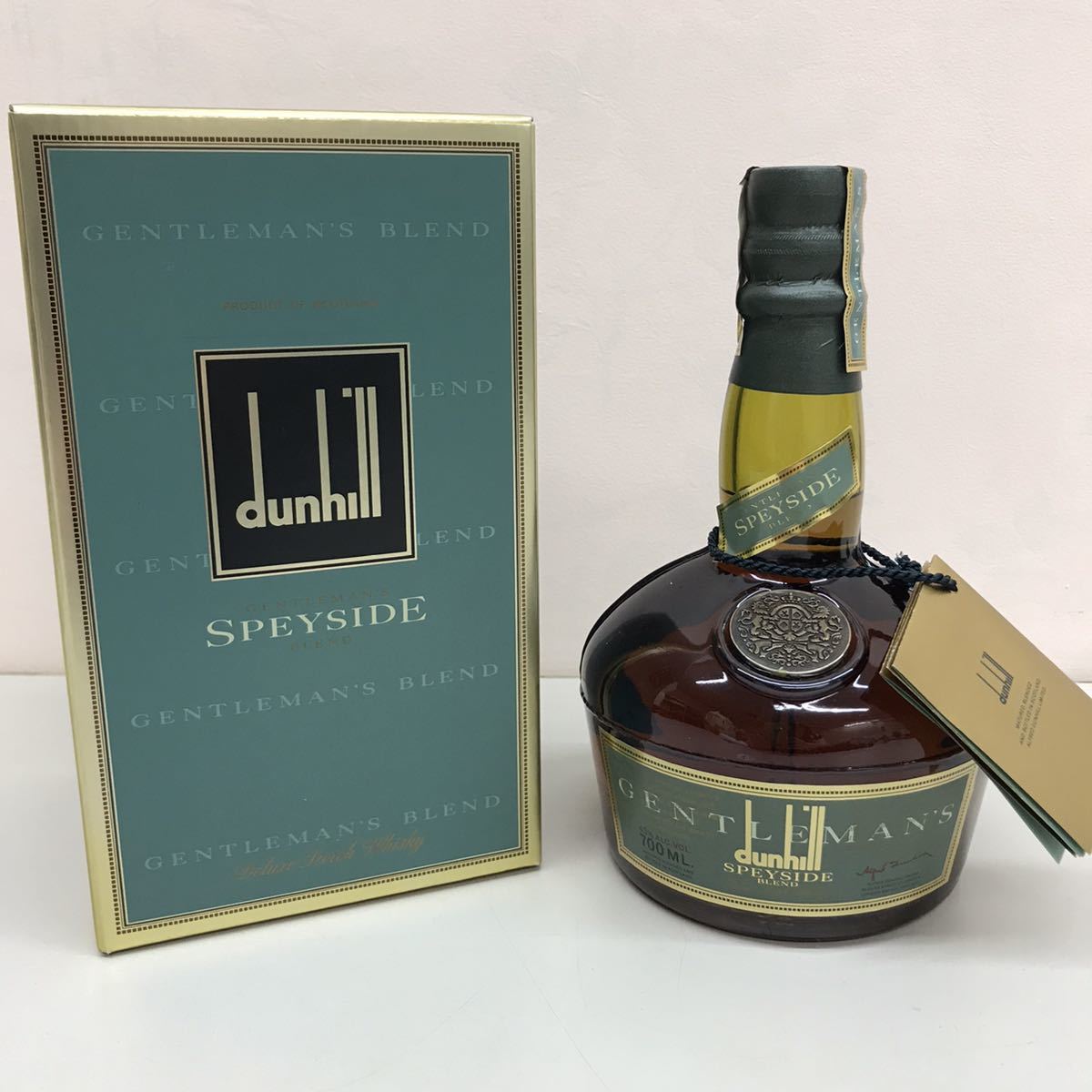F 7-125 箱 タグ付 未開栓古酒 dunhill/ダンヒル/GENTLEMAN'S SPEYSIDE