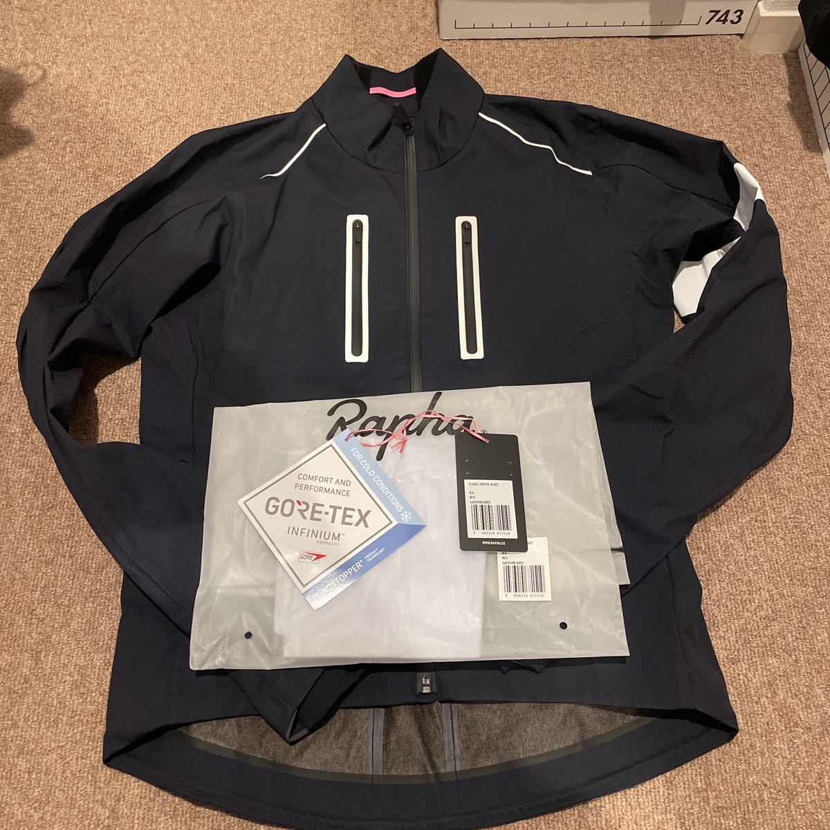 割引価格 rapha 去年購入 数回使用品 クラシックウインタージャケット